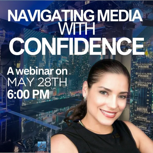 🎤 Nervous About Facing the Media? 🎤

You’re not alone—and you don’t have to wing it.

Tough questions, surprise follow-ups, and high-pressure moments can throw off even seasoned professionals. But with the right communication strategies, you can turn any media moment into an opportunity to speak with confidence.

✅ Prepare but Stay Flexible
✅ Respond Calmly and with Control
✅ Be Honest and Strategic
✅ Master your Body Language
✅ Reframe Tough Questions with Grace

✨ Own the Room. Shape the Narrative.
Our media training helps you handle any media encounter with clarity, confidence, and composure.

 📝 Sign Up for the Webinar today via the Events link in the bio.

Become the confident, credible spokesperson your message deserves.

#MediaTraining #ExecutivePresence #PublicSpeaking #LeadershipCommunication #OMGCreativeSolutions #MinervaSalles